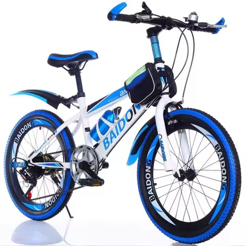 18/20/22/24 Inch Dual Disc Brake Mountain Bike 6-14 Years Old 10 Speed