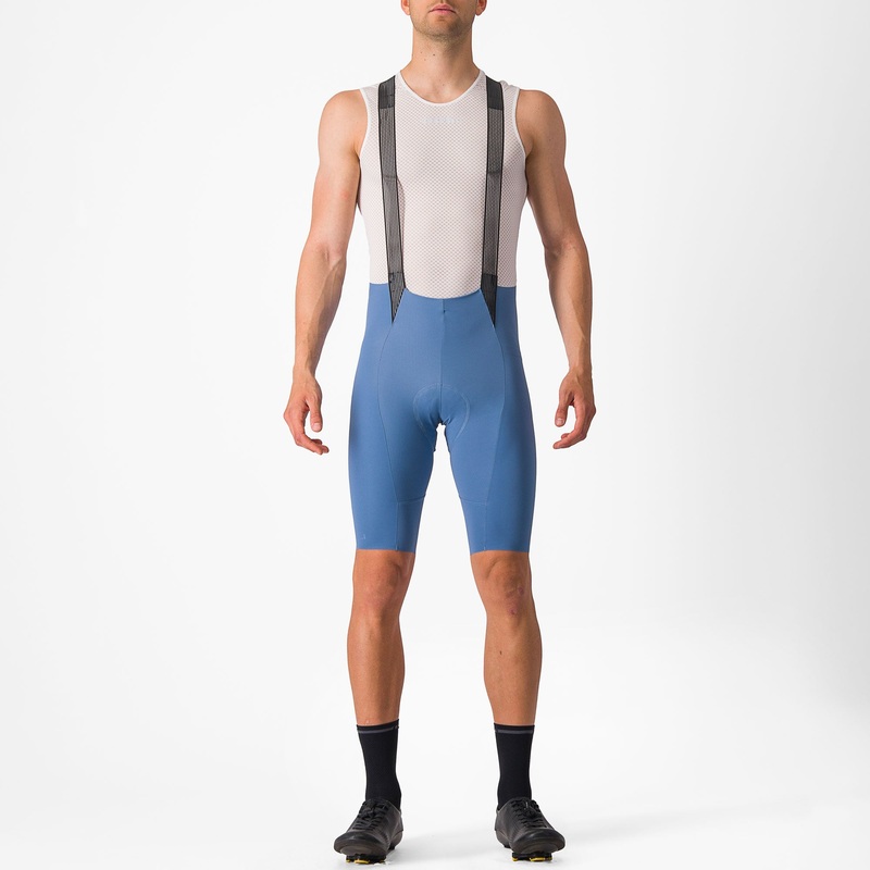 Salopette Castelli Free Aero RC – Azzurro