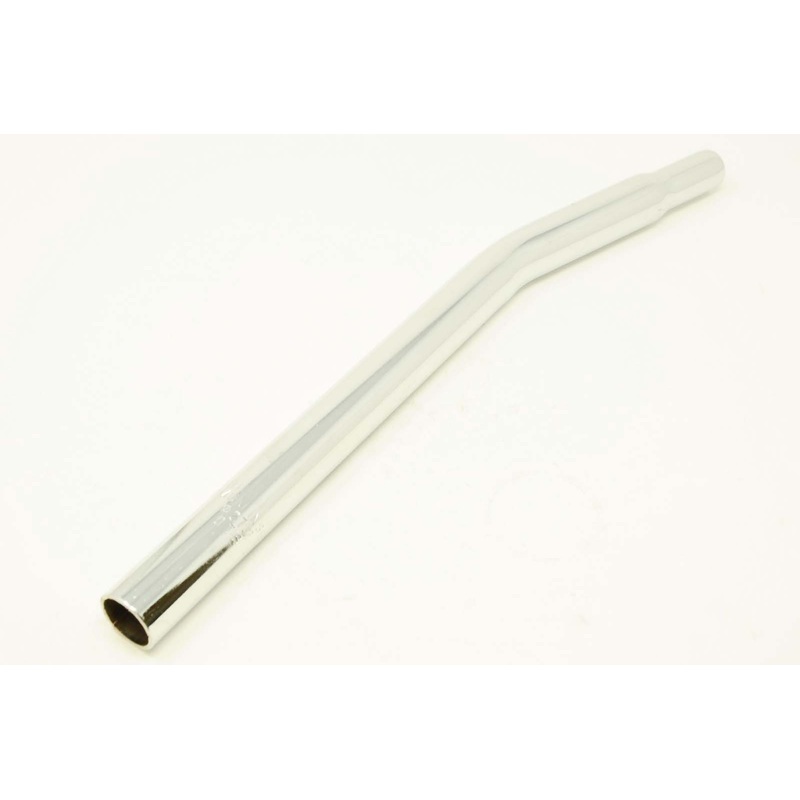 27.2mm Chrome BMX Type Layback Seat Post 1.8mm Thick 400mm Change Ride Position