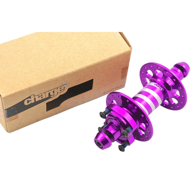 CHARGE SHAKER URBAN TRACK FIXIE REAR SINGLE SPEED 32H HUB PURPLE SALE 50%OFF
