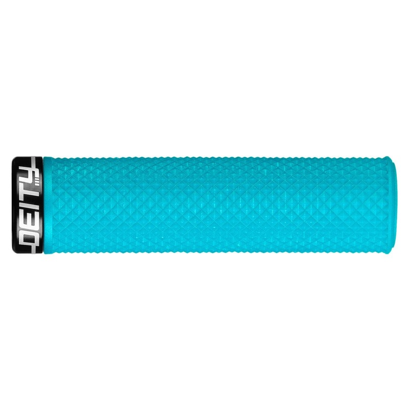 Deity Supracush Lock-On Grips (Turquoise) (Pair)