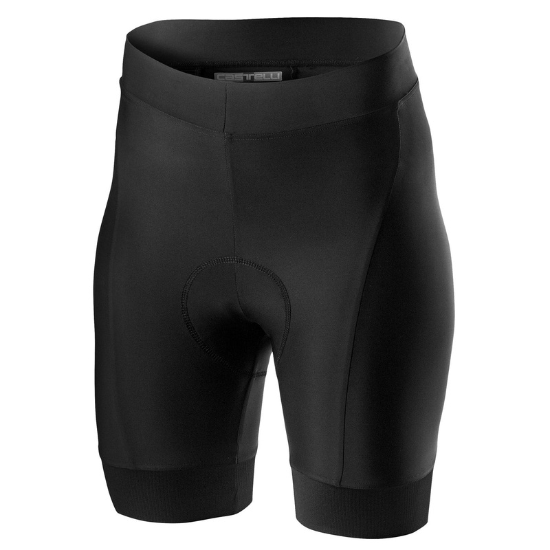 Pantaloncini donna Castelli Prima – Nero