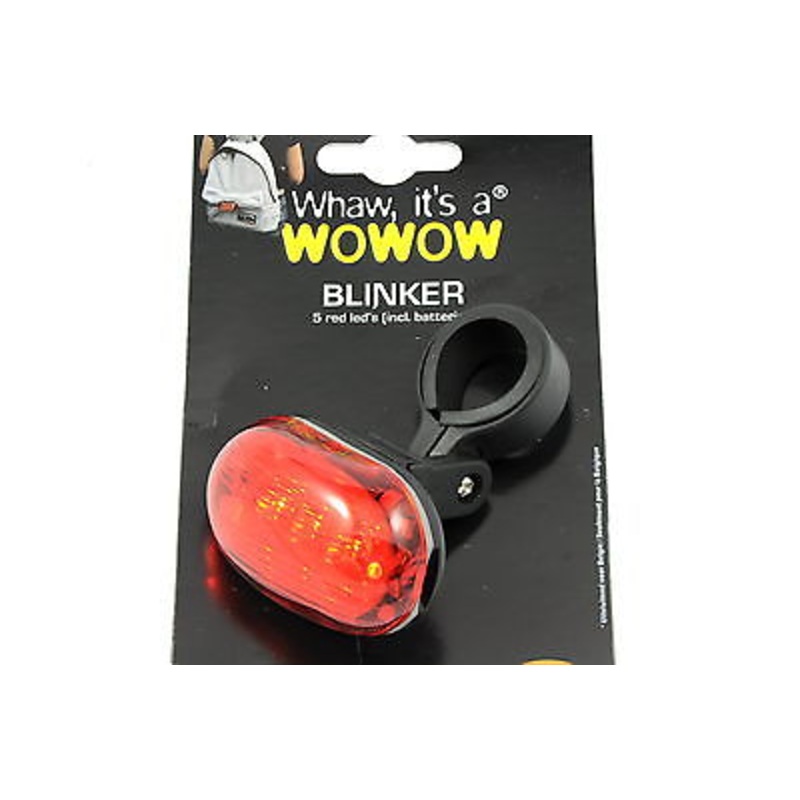 Wowow Blinker Powerful 5 Led Rear Bicycle Light For All Bikes