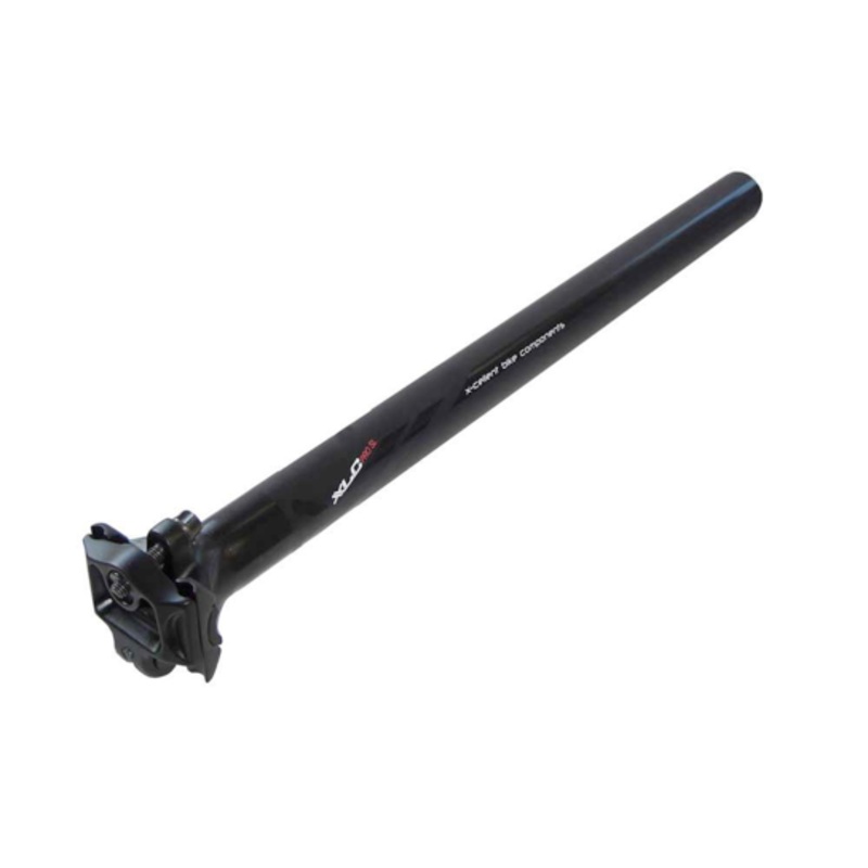XLC PRO SL ALLOY STRAIGHT MTB BIKE SEAT POST 350mm LONG 30.9mm BLACK LIGHTWEIGHT