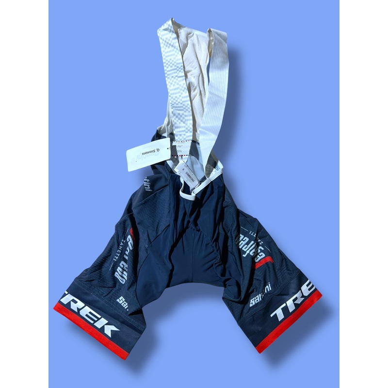 Mads Pederson Summer Bib Shorts Lightweight Team Issued | Santini | Trek Segafredo | Pro Cycling Kit