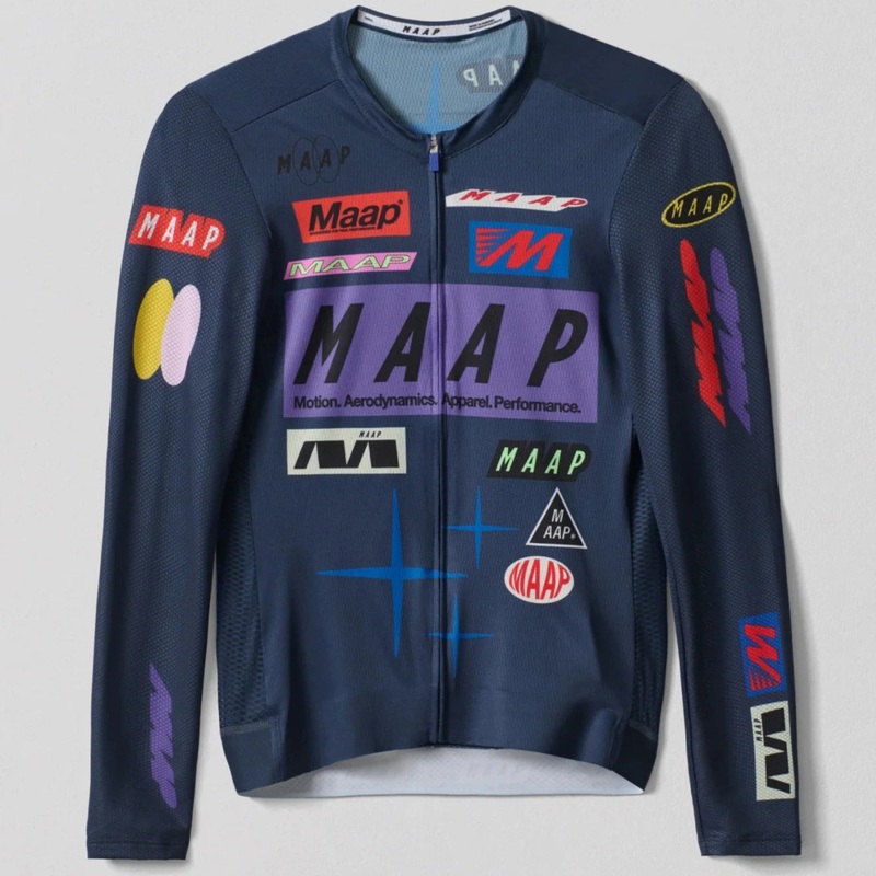 Maglia maniche lunghe Maap Drome Pro Air 3.0 – Blu