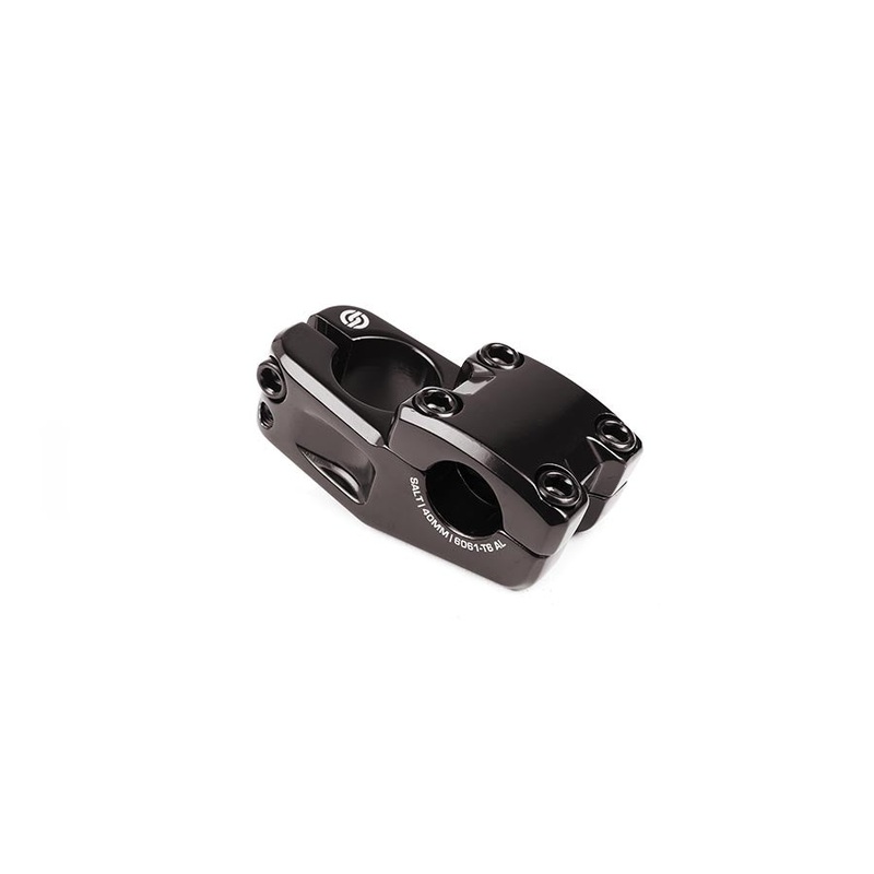 Salt Junior Toploader Stem Diameter: 22.2mm Length: 40mm Steerer: 1-1/8” Black