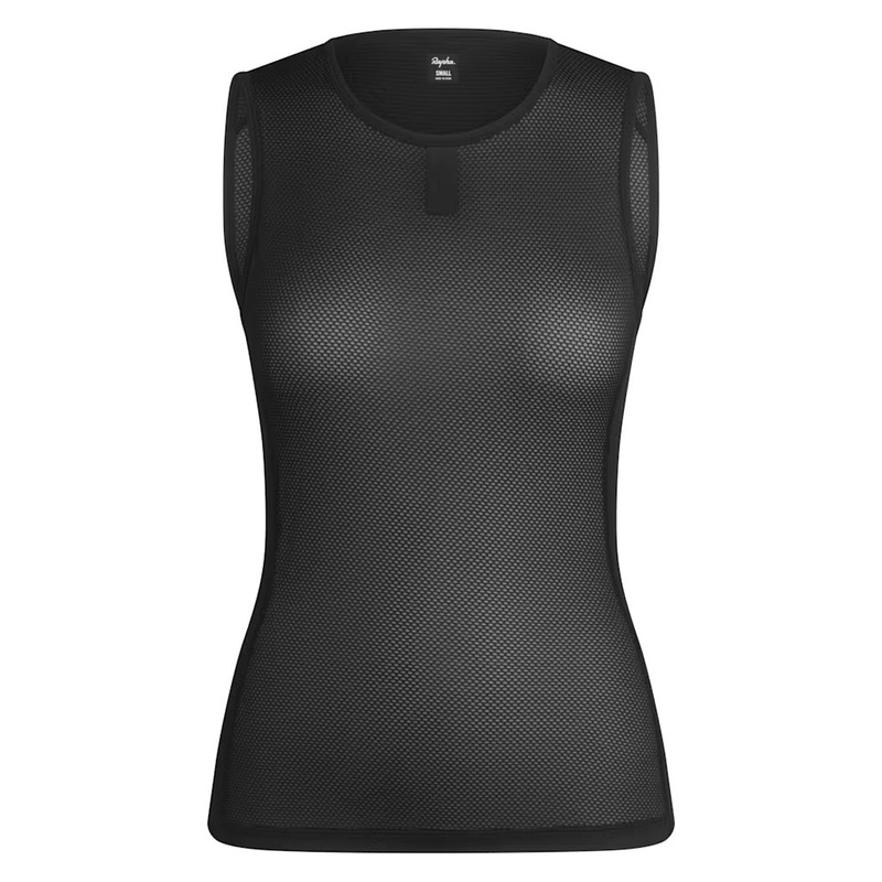 Maglia intima senza maniche donna Rapha Lightweight – Nero