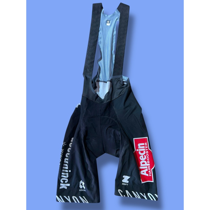 Winter  Bib Shorts Race Rider Issued Thermal | Alpecin Deceuninck Kalas| Pro Cycling Kit