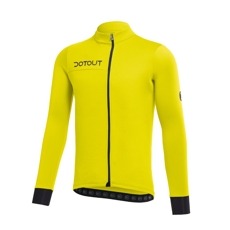 Maglia maniche lunghe Dotout Galaxy  – giallo fluo