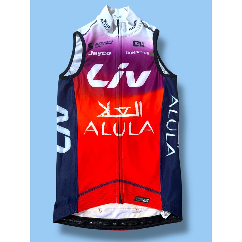 Thermal Vest Gilet Road Racing Womens| Ale |  Jayco Alula| Pro Cycling Kit