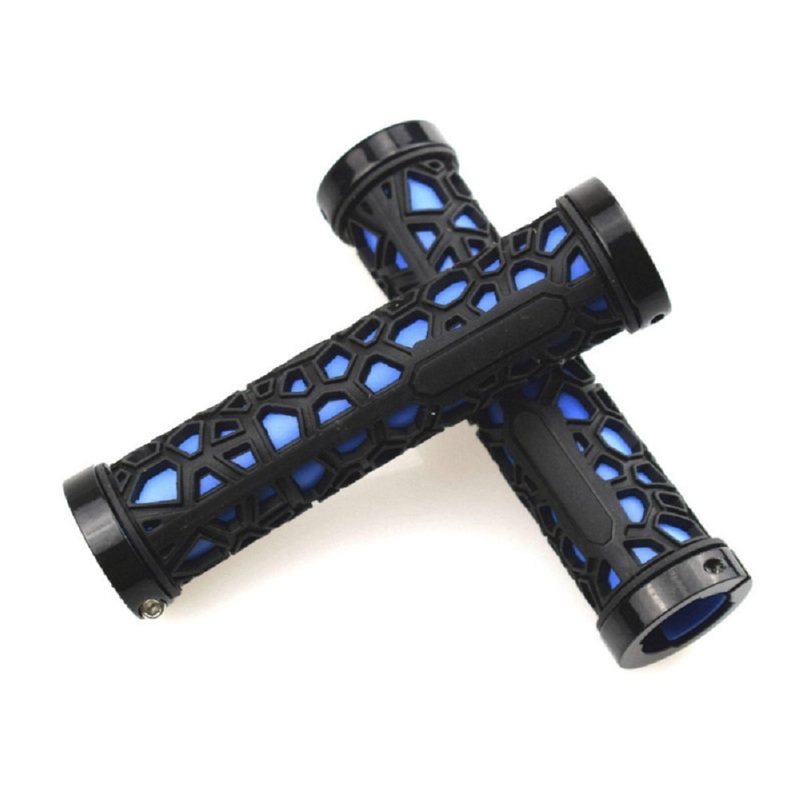Bike Handle Grips Double Lock on Bicycle Handlebar Soft Non-Slip Wbb18138