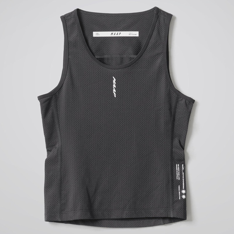Maglia intima senza maniche donna Maap Team Mesh – Nero