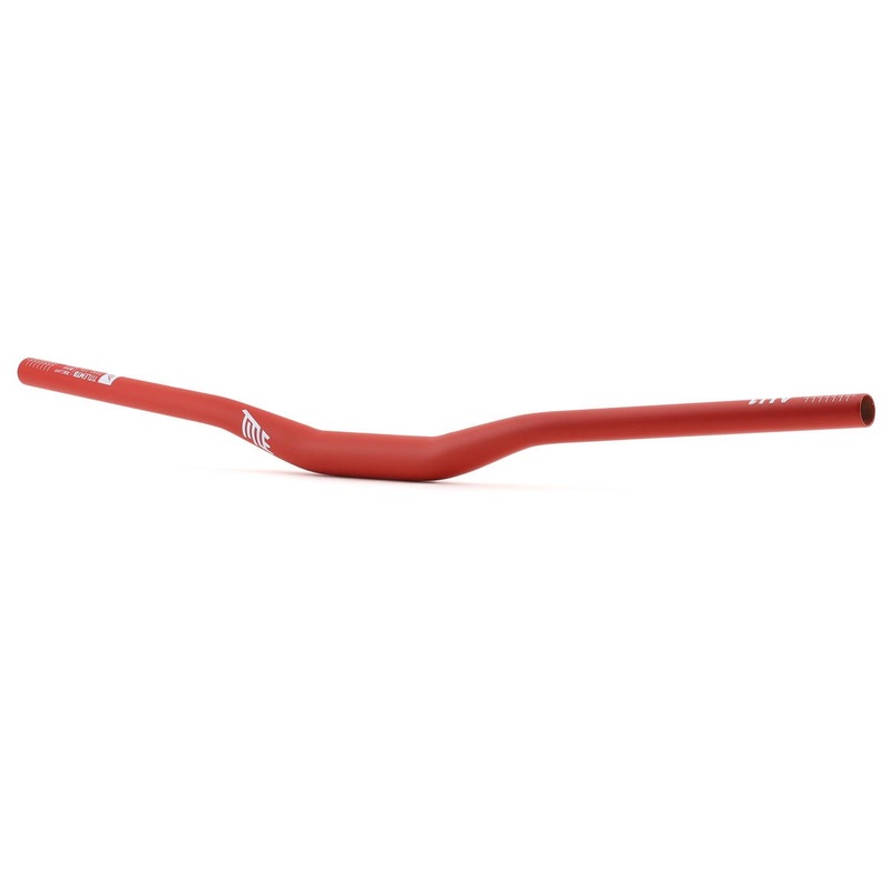 Title MTB AH1 Handlebar (Red) (31.8mm) (25mm Rise) (800mm) (5/8 Sweep)