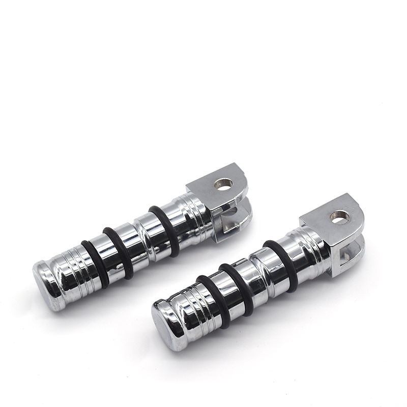Aluminum Alloy Motorcycle Modified Footrest Foot Pegs Pedal CNC Dirt Bike Motorcycle Folding Rear Footrest Foot Peg Pedal