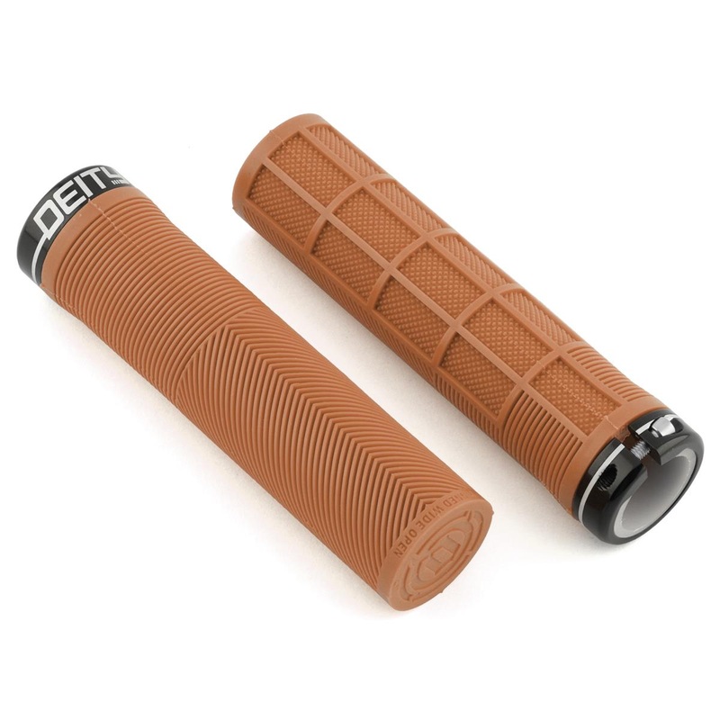 Deity Knuckleduster Lock-On Grips (Gum) (132mm)