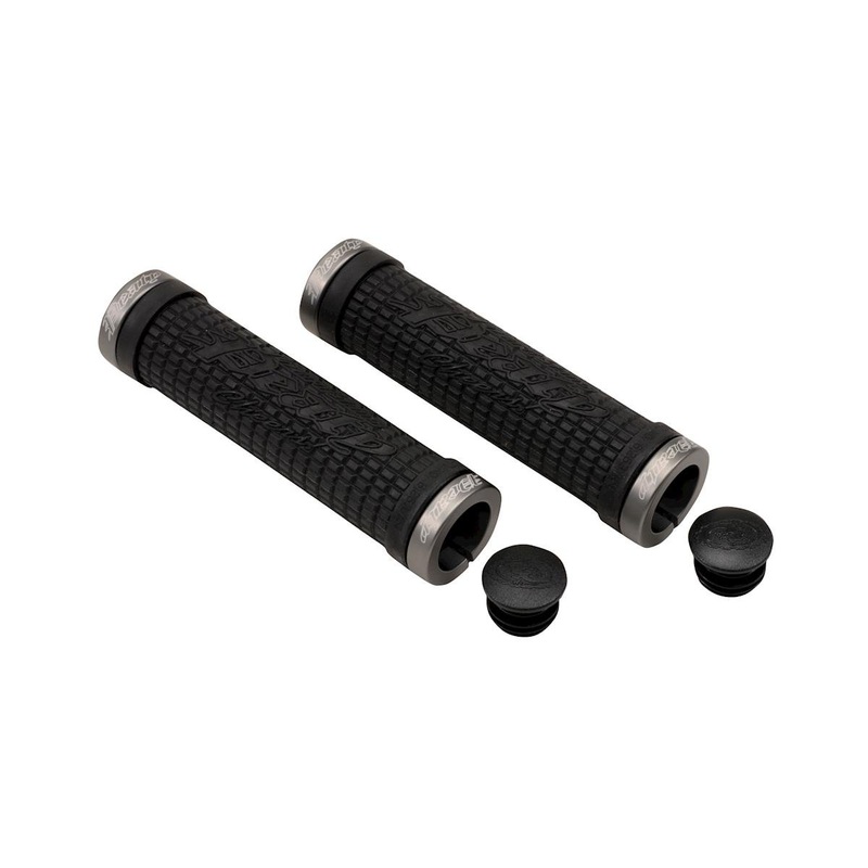 Lizard Skins Peaty Lock-On Grips (Black)