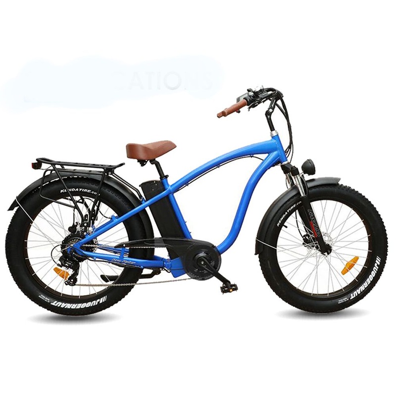 500W Motor Bike Fat Tire Beach E-Bike
