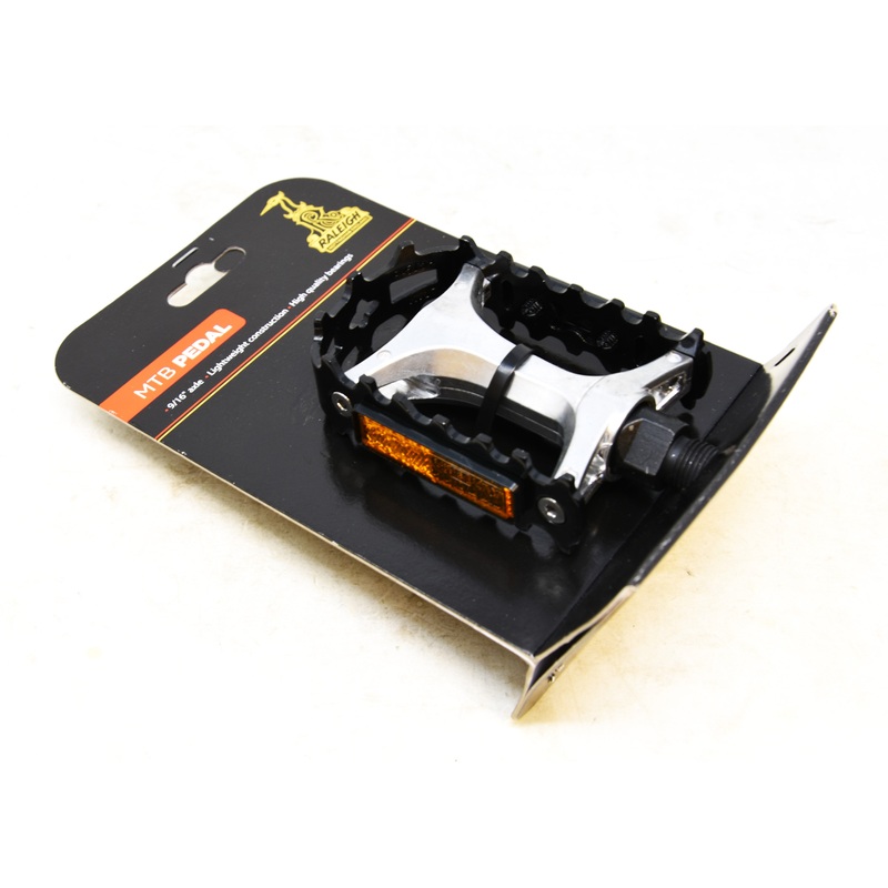 RALEIGH REA419 MTB ALLOY PEDAL 9-16 ALLOY CAGE ALLOY BODY 50% OFF RRP BLACK