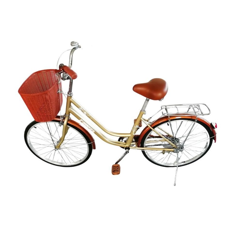 26 City Bike Lady Bicycle with Single Speed or 6 Speed