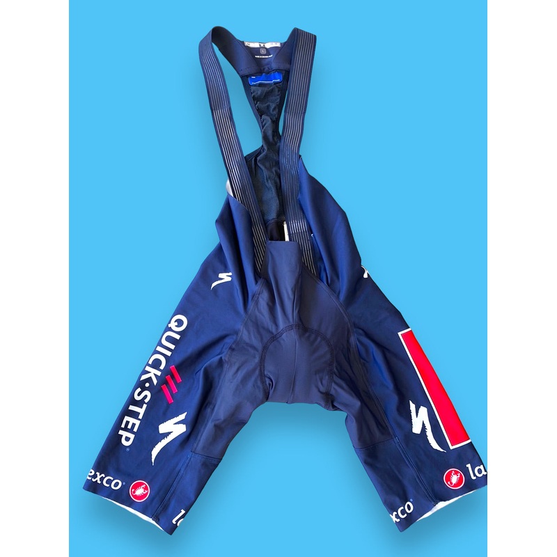 Bib shorts | Castelli| Blue | Quick-Step Alpha Vinyl / Soudal  | Pro Cycling Kit