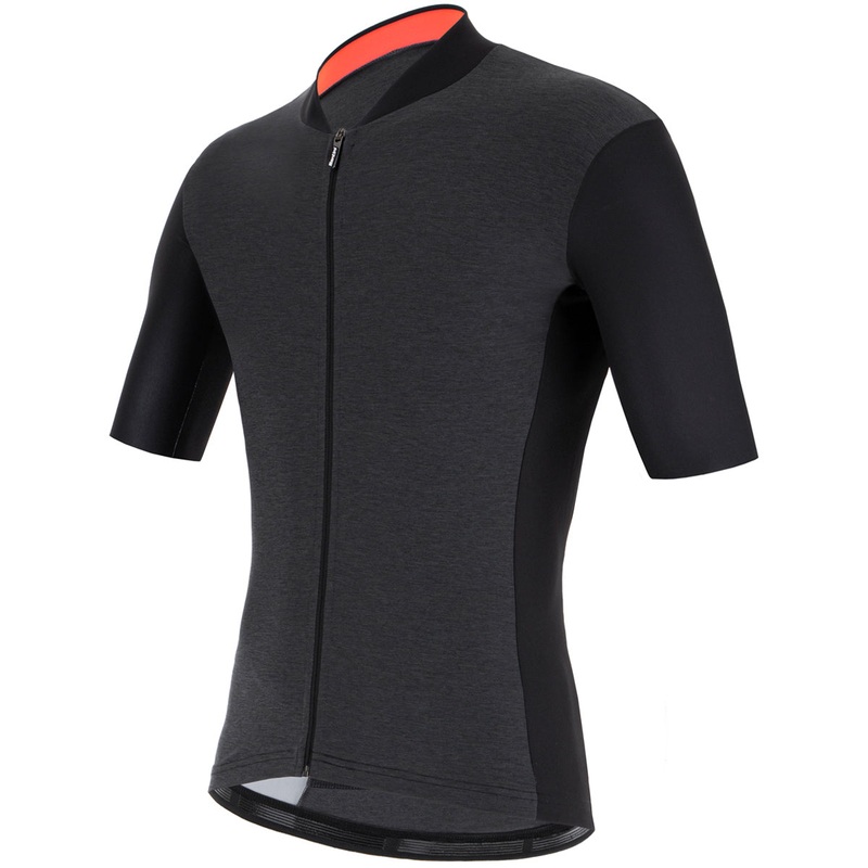Maglia Santini Colore – Nero|XS|S|M|L|XL|XXL|XXXL|XXXXL|Nero