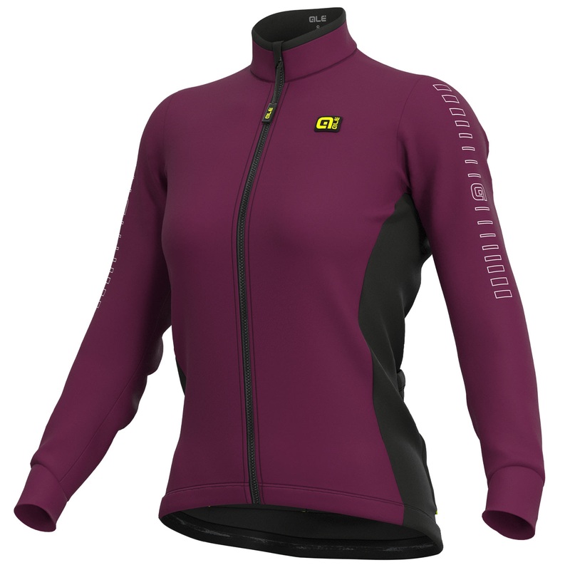 Maglia maniche lunghe donna Ale Solid Fondo – Viola