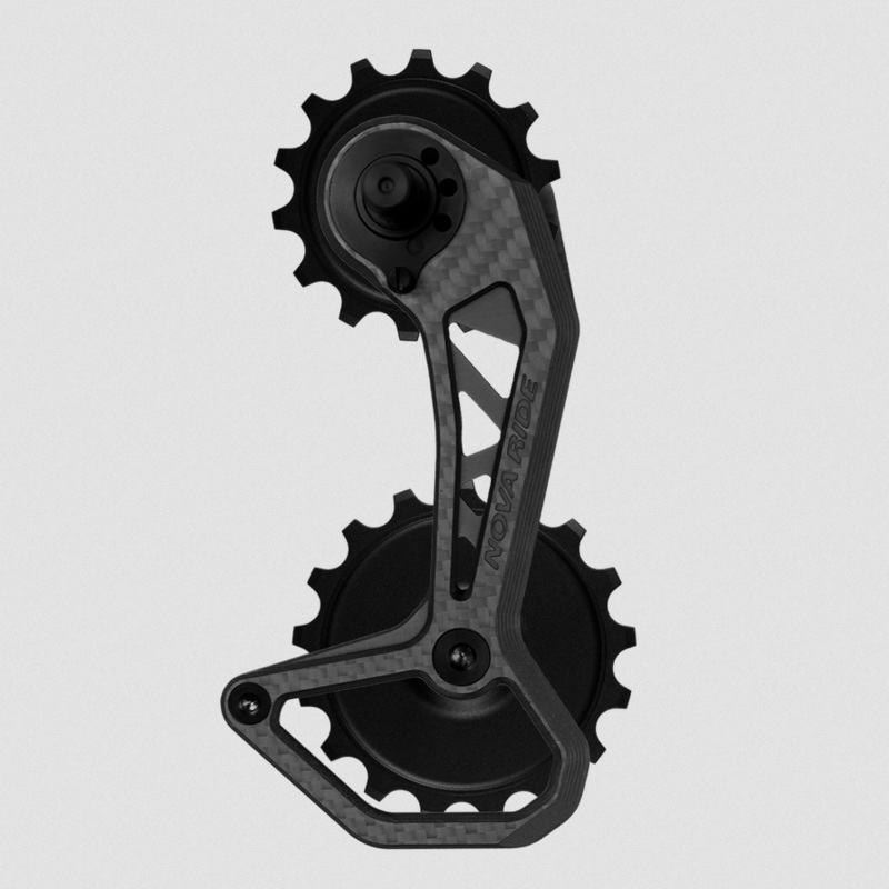 Sistema Pulegge Nova Ride CCD EVO S Shimano 12v – Nero