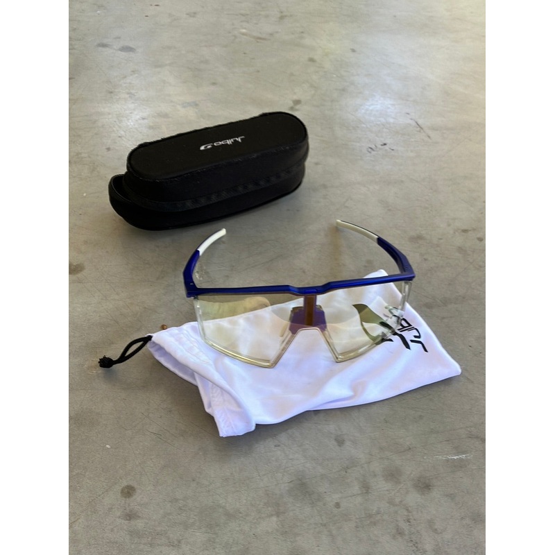 Sunglasses – Blue – Clear Lens | Julbo | Groupama Franaise des Jeux FDJ | Pro Kit