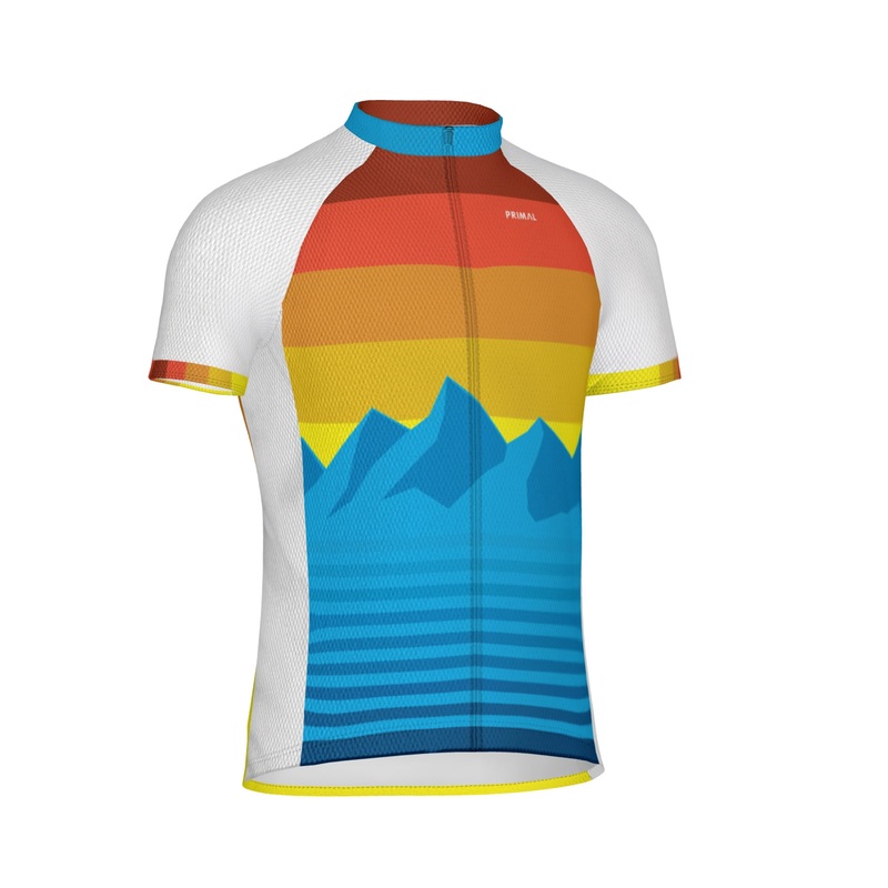 Rise & Set Men’s Sport Cut Cycling Jersey