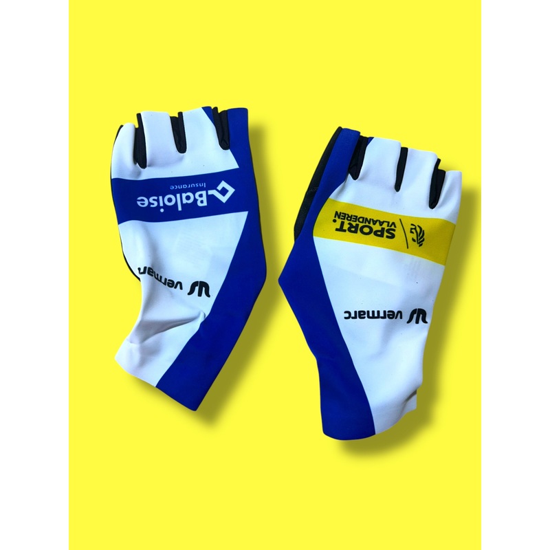 Aero Mitts Gloves Rider Issued TT Time Trial  | Vermarc |  Flanders Baloise| Pro Cycling Kit