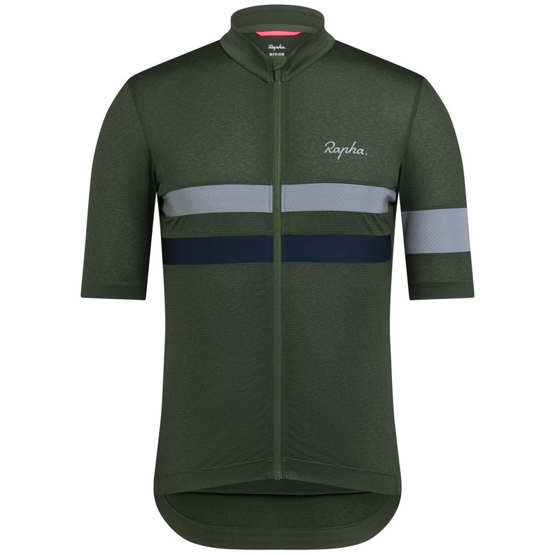 Maglia Rapha Brevet Lightweight – Verde scuro