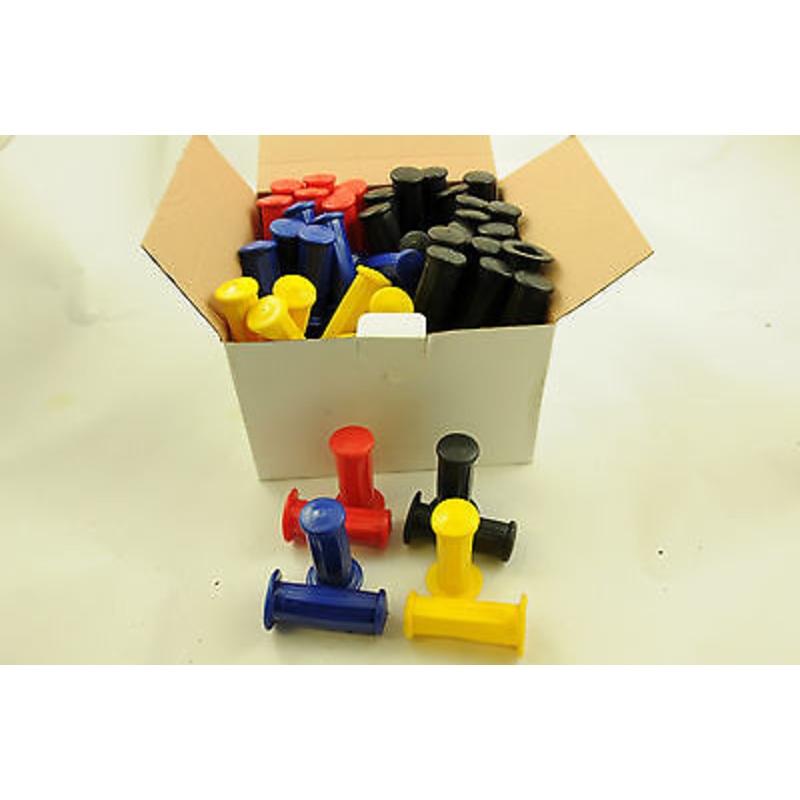 WHOLESALE JOB LOT 40 PAIRS KIDS BIKE,TRIKE, 22.2mm HANDLEBAR GRIPS ASST COLS