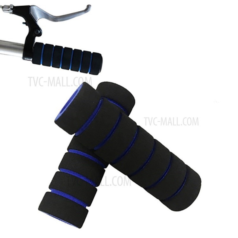 1 Pair Bicycle Grips Bike Sponge Mountain Fixed Gear Bike Cycling Handlebars