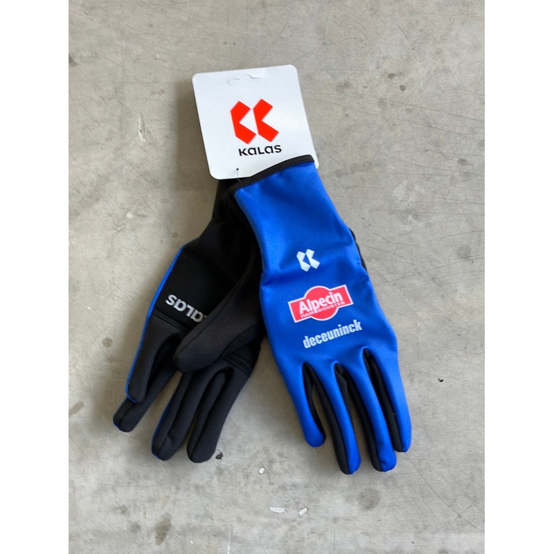 Winter Thermal Gloves | Kalas | Blue| Alpecin Deceuninck | Pro Cycling Kit